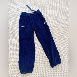 Puma X Butter Goods Track Pants corduroy Men's Small Blue